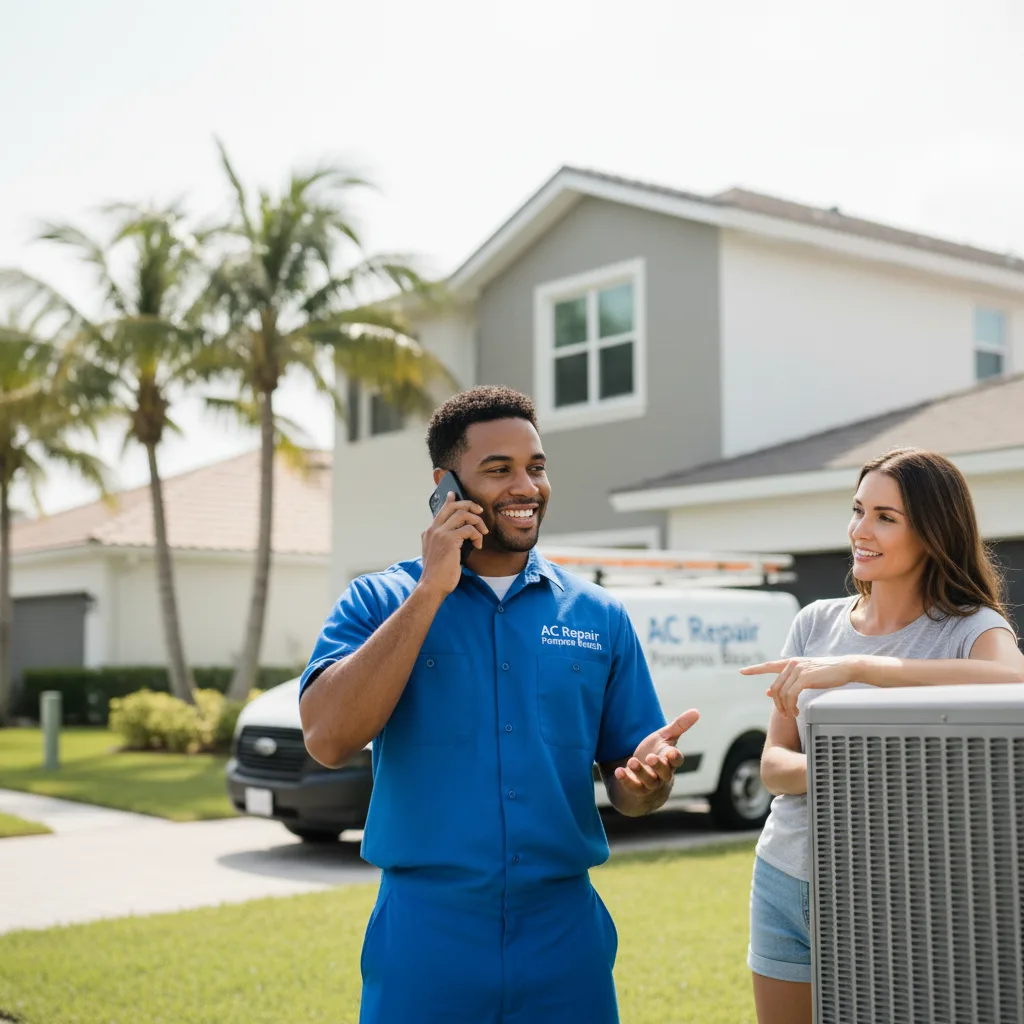 AC Repair Pompano Beach customer support in Himrod